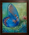 Butterfly Landing in the Meadow