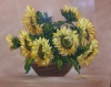  Sunflowers in a Basket 