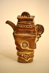 Sculptural teapot