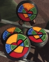 Heart coasters 