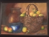 Oranges, Blue Bowl and Basket
