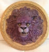 Purple Lion on Gold