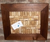 Solid Walnut Framed Corkboard