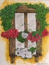 Flower-lined Window