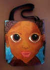 Artist Original Design Bag LITTLE GIRL, BIG IMPRESSION