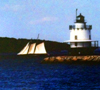 Sailboat and Lighthouse